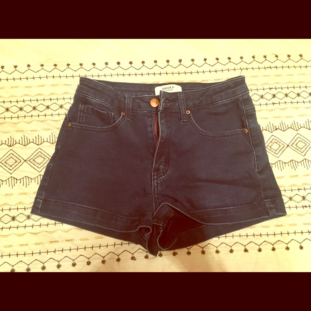 High waisted shorts
